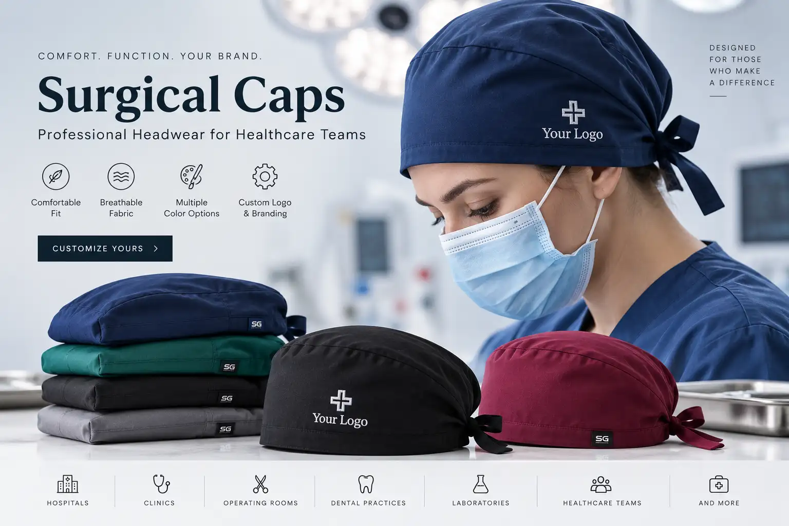 Surgical Caps - Image 2