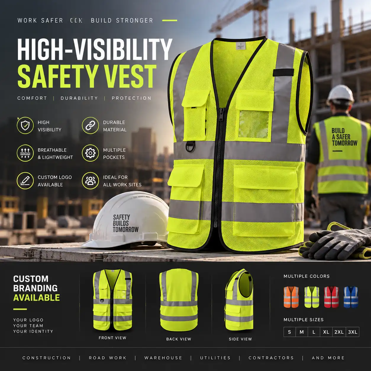 High-Visibility Safety Vest