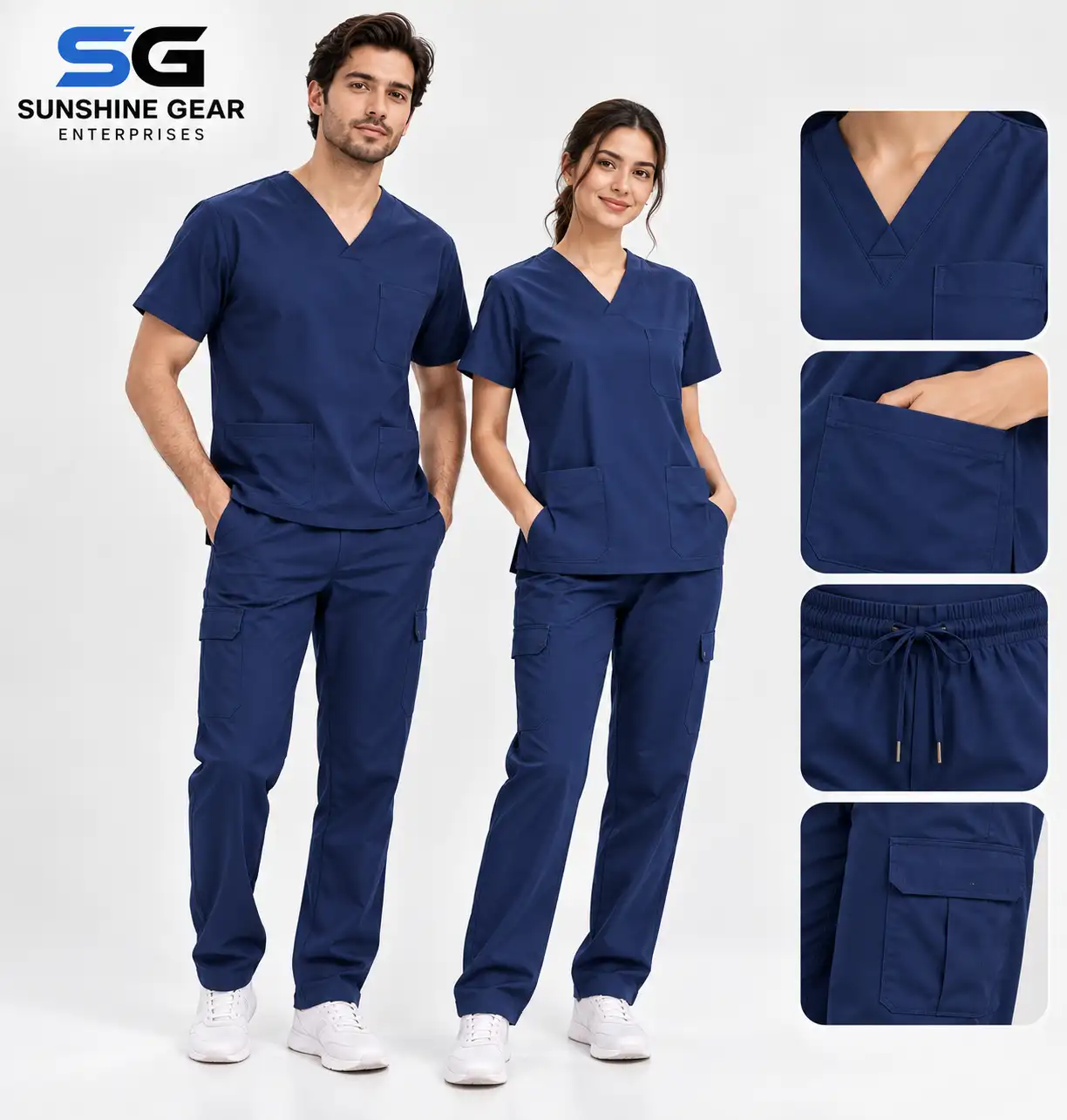 Professional Medical Scrub Set