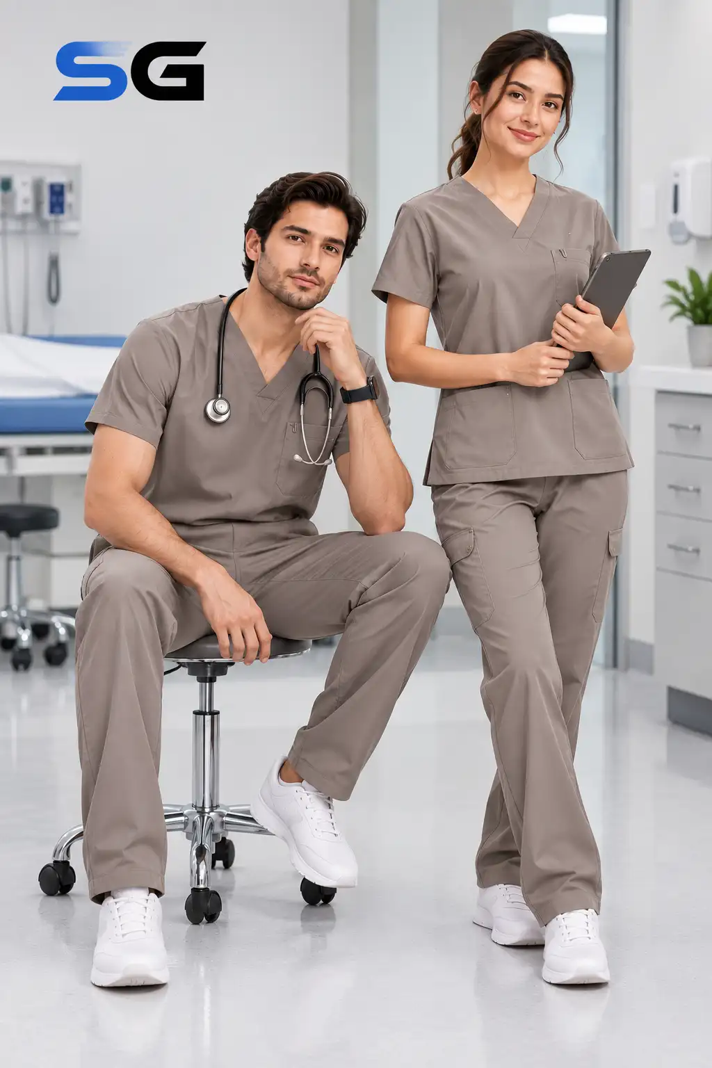 Professional Medical Scrub Set - Image 3