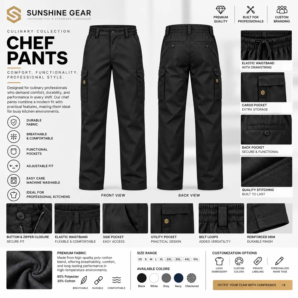 Chef Pants