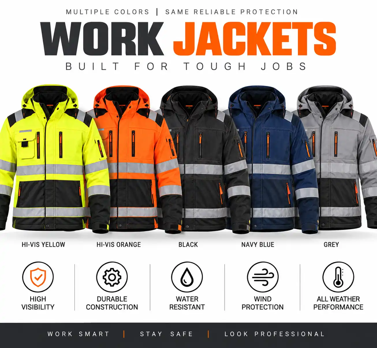 High-Visibility Work Jacket - Image 5